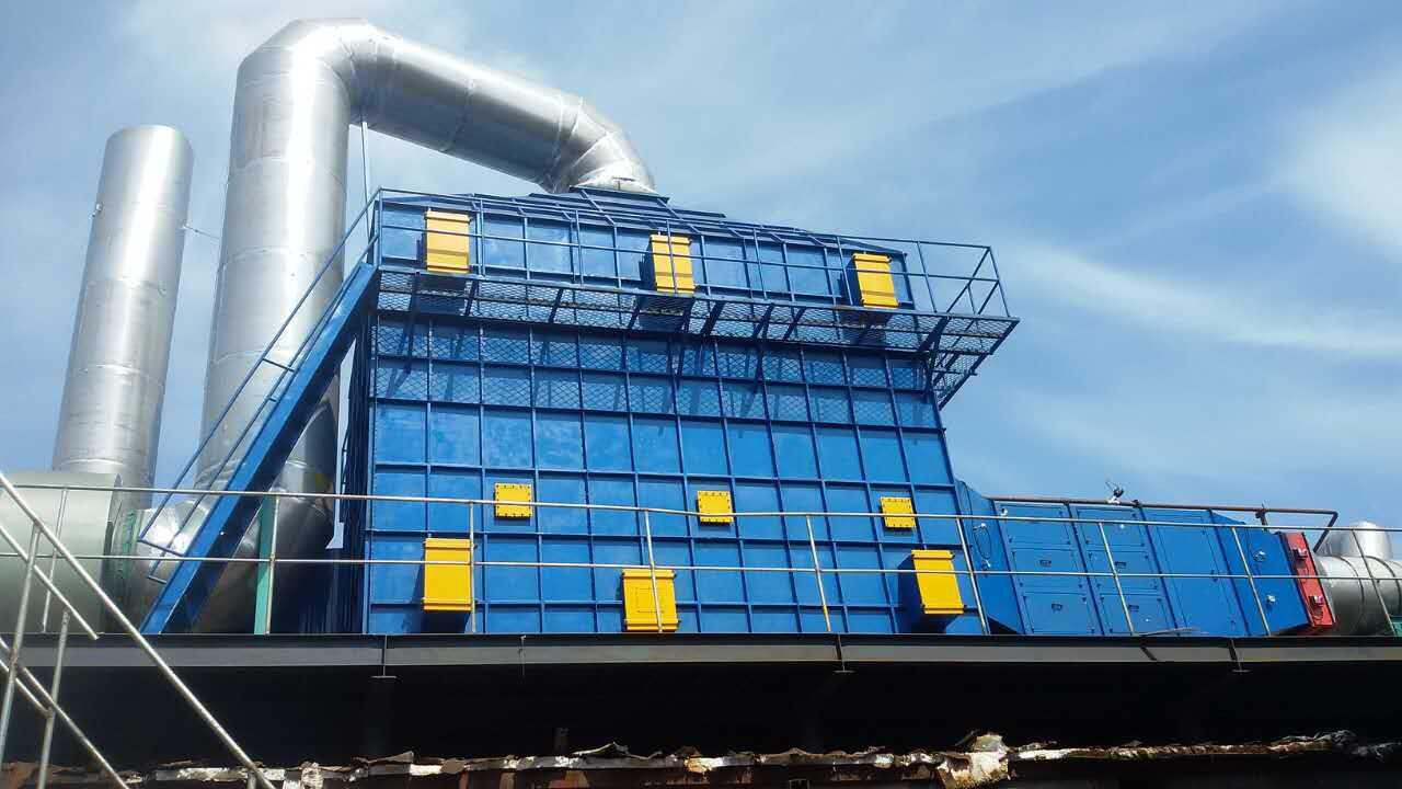 蘇州某印染公司廢氣處理項(xiàng)目